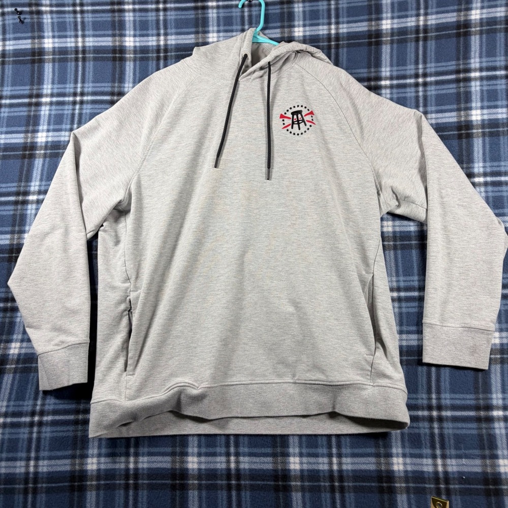 Barstool Sports Ain't No Hobby Active Hoodie Grey XL ALPSAM31117